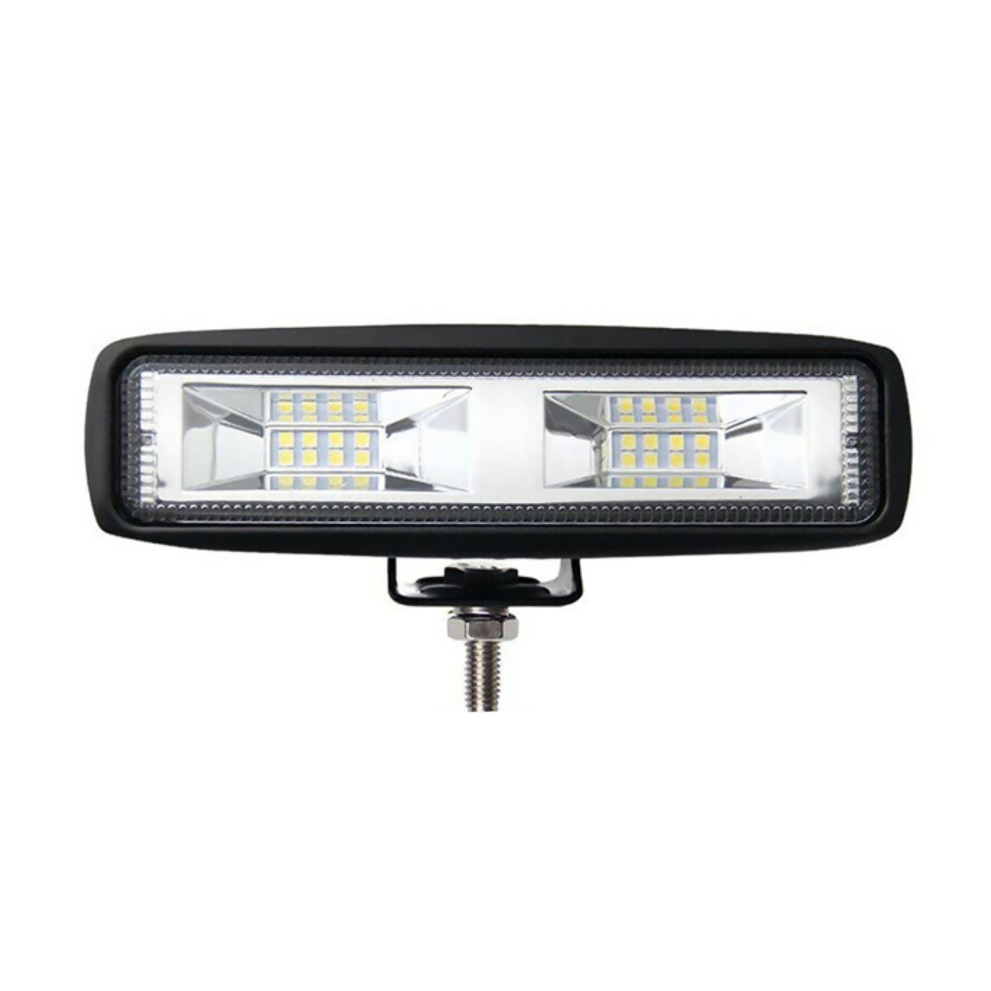 12-24V 16 LED Flood Work Light Bar for SUV Off Road Car Roof Driving Fog Lamp