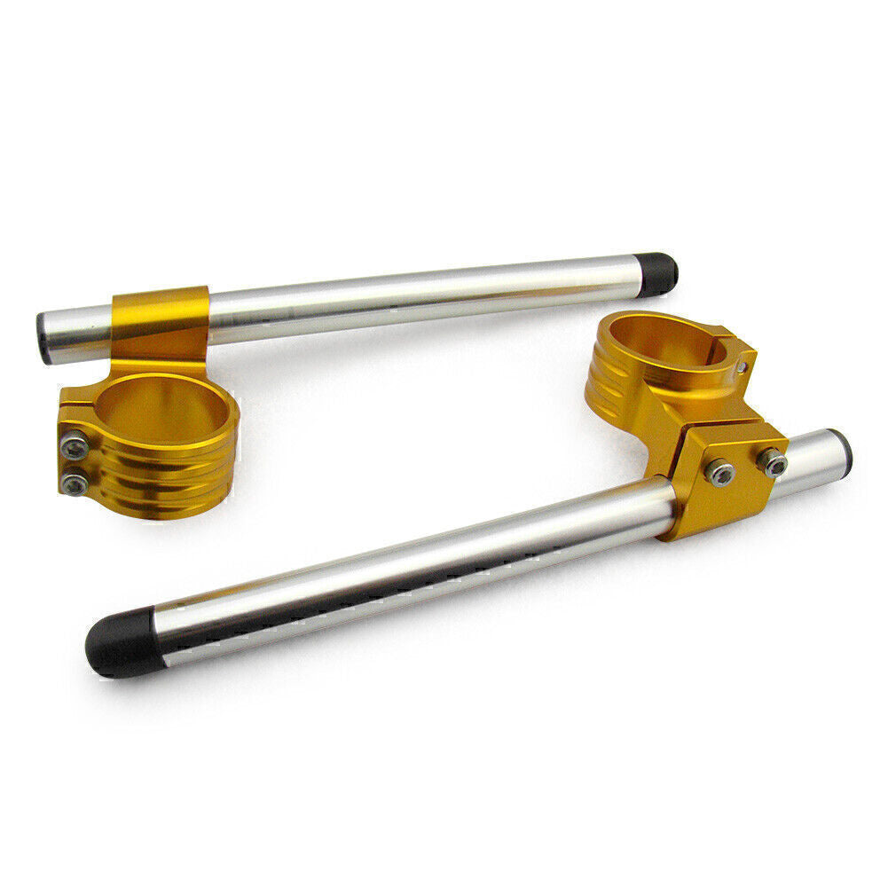 50mm Fork Clip On ons Handle Bars Handlebar for Honda CBR 1000RR 2004 - 2012 Q
