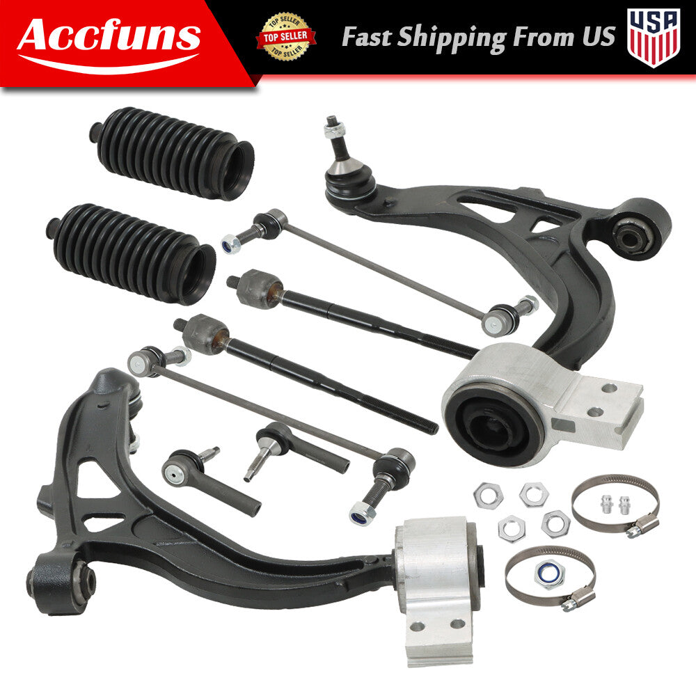 10-piece pack for Taurus Flex and for Lincoln front lower control arm rocker arm tie bar - n