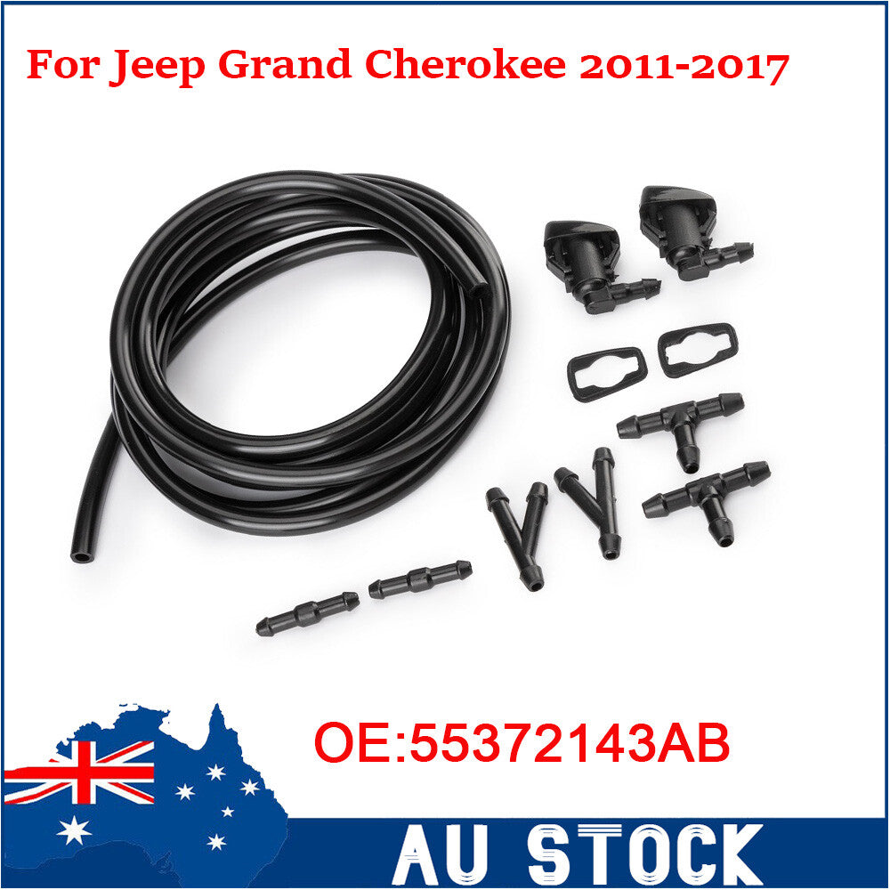 NEW Windshield Nozzle Set Fits For 2011-2017 for Jeep Grand Cherokee 55372143AB AU Q