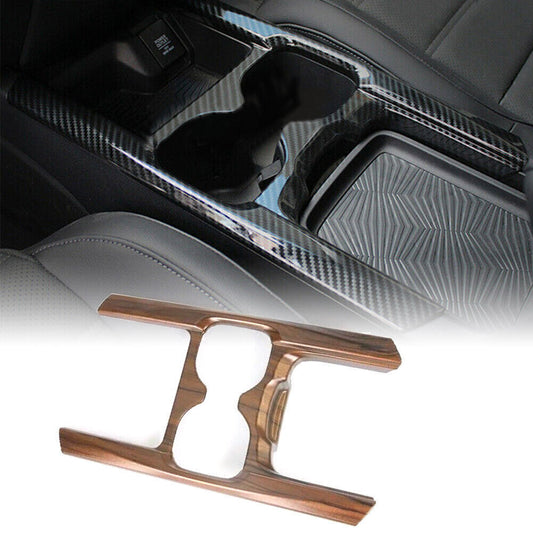 Walnut Car Water Cup Holder Cover Trim Frame Fit for Honda CR-V CRV 5th 2017-2019