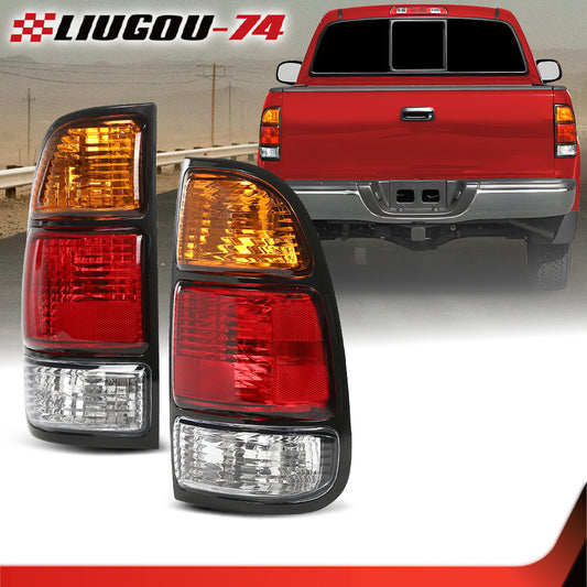 Suitable for Tundra taillight assembly set with left and right light bulbs for 00-06- v