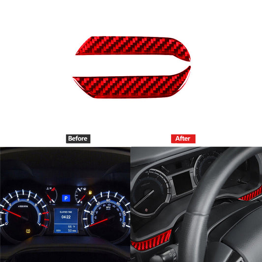 4Pcs for VW for Golf 7 2013-2017 Carbon Fiber Door Handles Decorative Trim Cover v