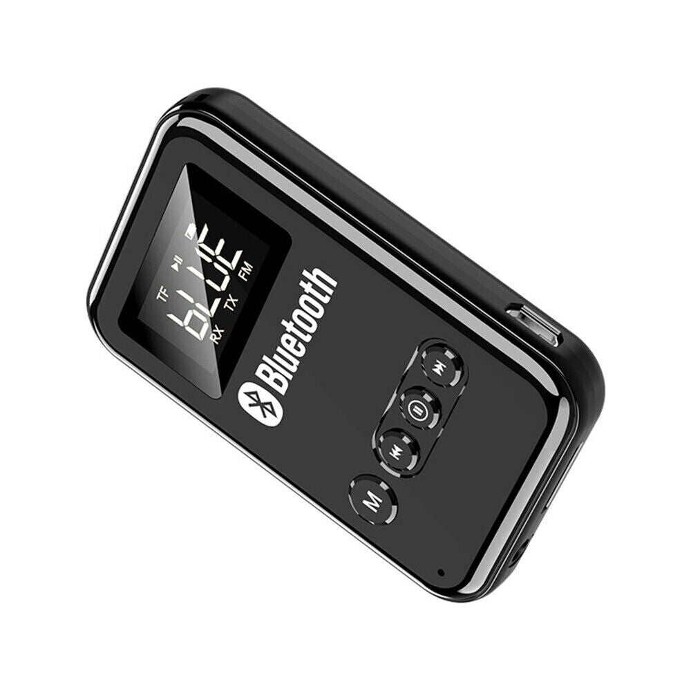 1x Bluetooth Wireless FM Transmitter Receiver TF Adapter For Car Stereo Audio TV n