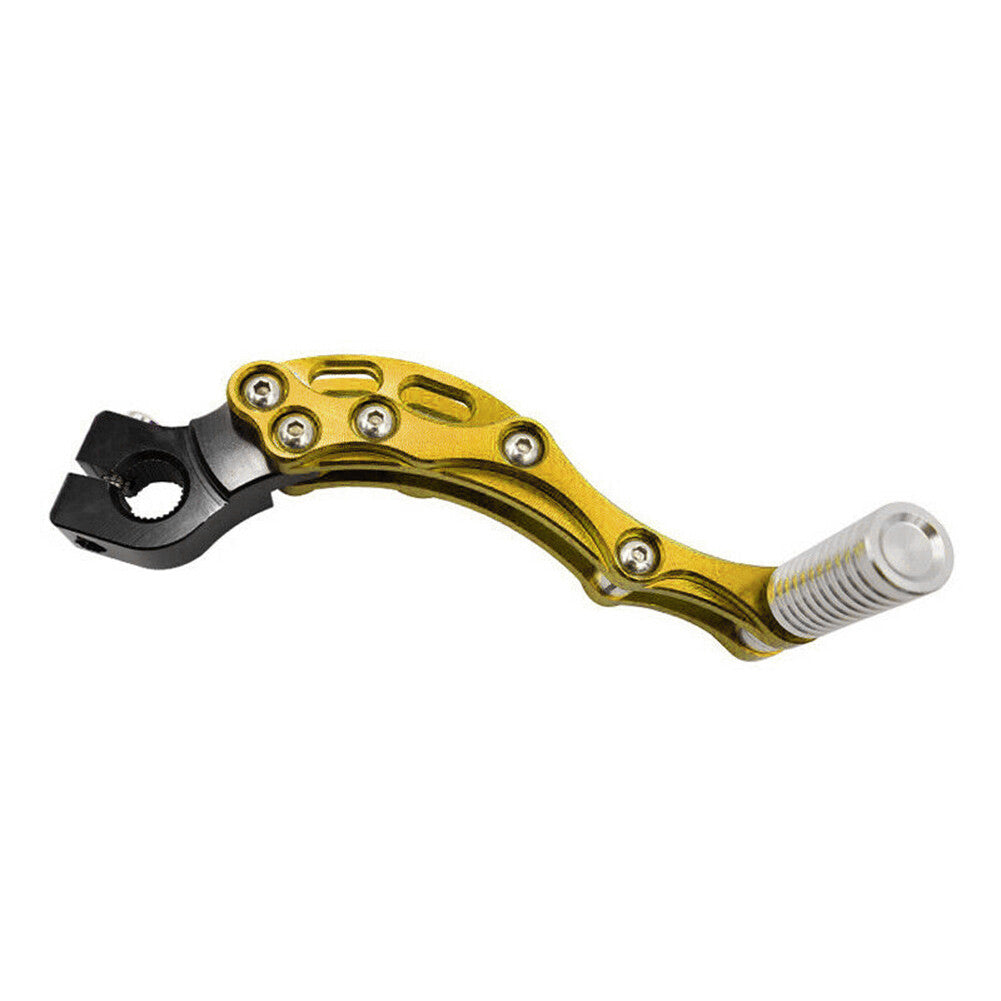 Gold Modified Engine Levers Motor Starter Pedal Shift Lever Parts Universal
