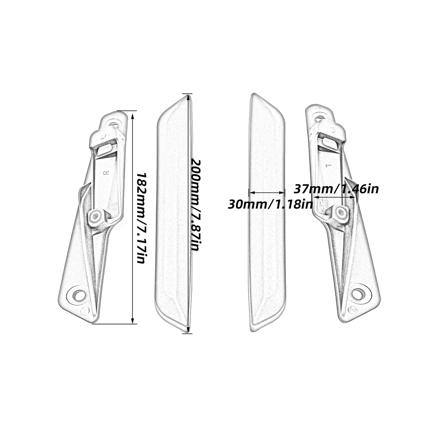 Windscreen Windshield Wind Screen Trim Strip for BMW R1200GS R 1200 GS LC ADV