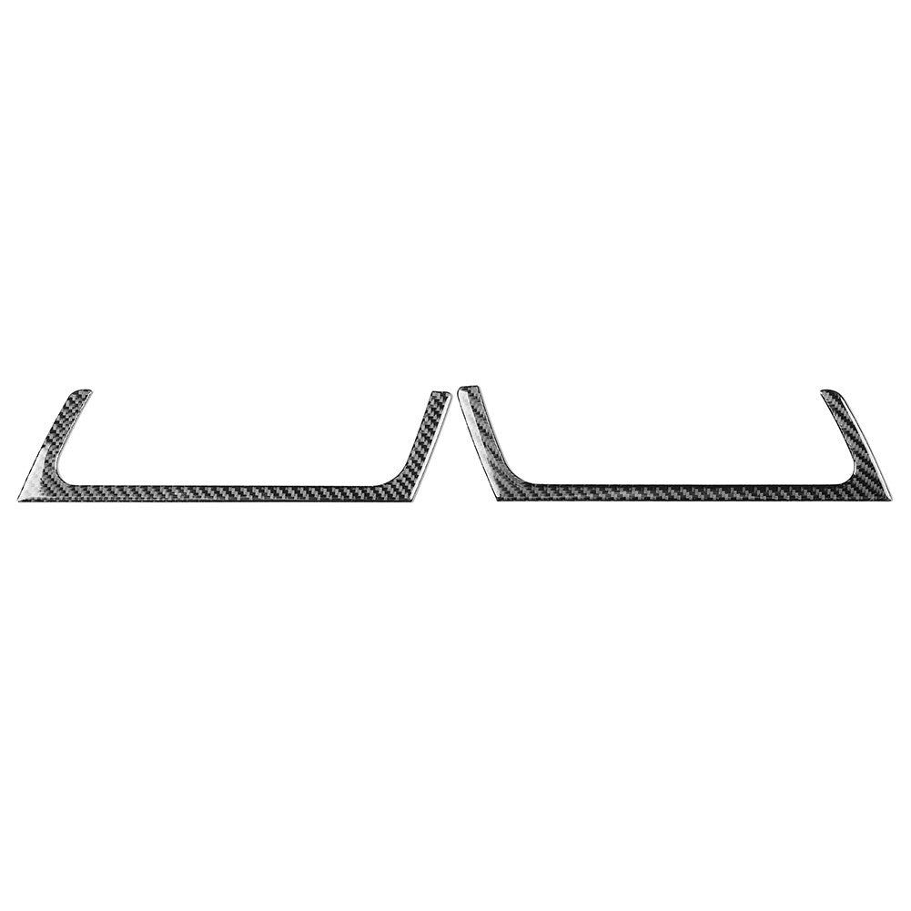 Door Storage Air Vent Outlet Cover Trim for Honda S2000 04-09 Carbon Fiber Black