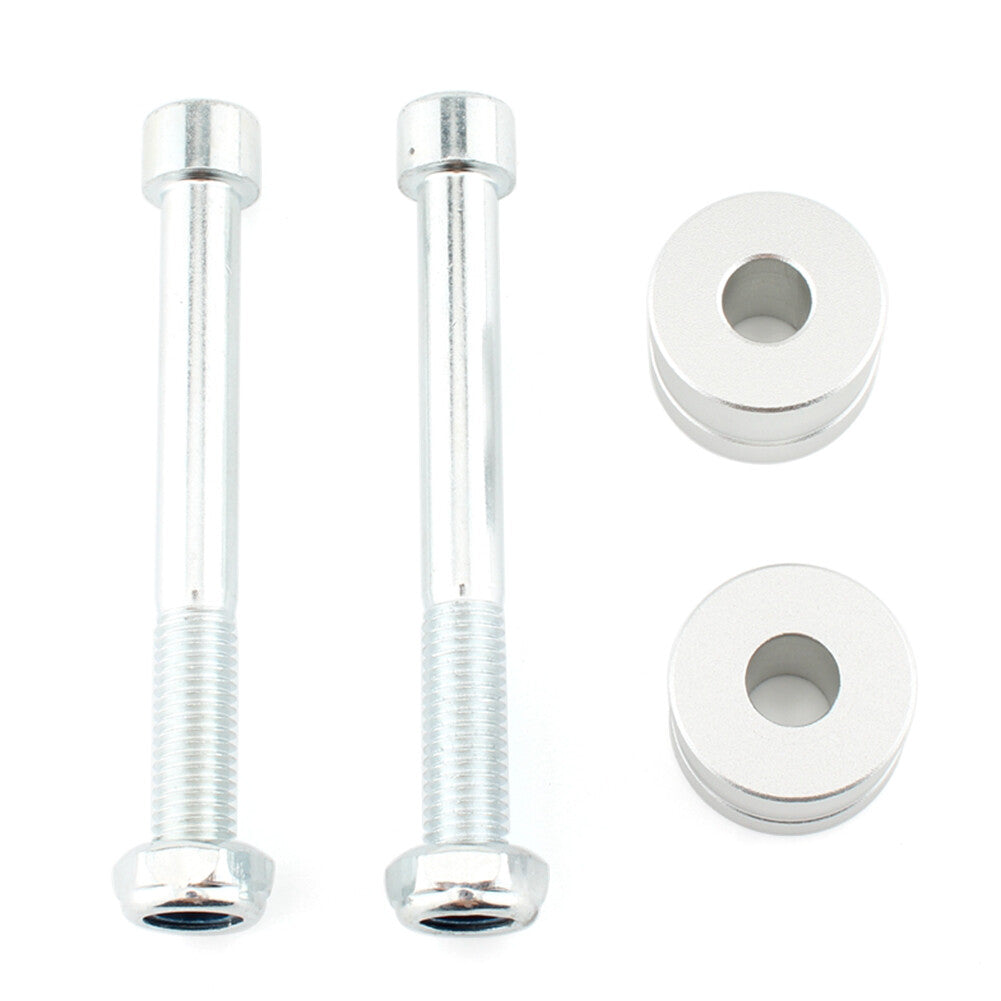 Handle Bar Risers Kit for Ducati Hypermotard 1100 2007-2009 Silver Motorcycle Q