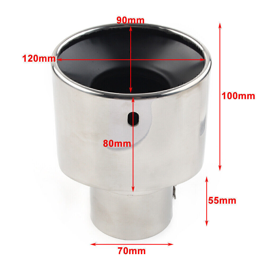 Endrohr Auspuff blend Anschwei?endrohr f°îr for Honda CRV CR-V 2012 2013 2014-2021