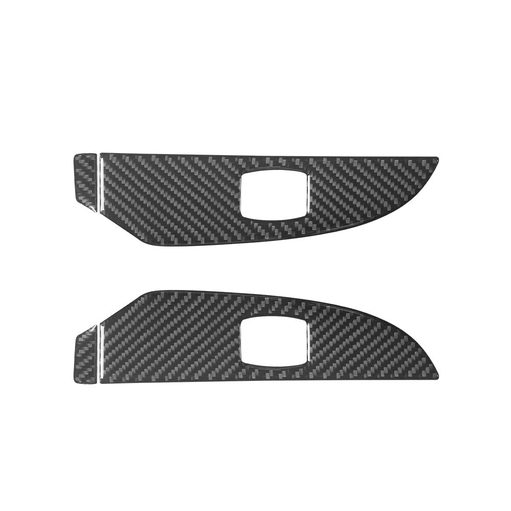 for Lexus IS250 300 350 2006-2012 Red Carbon Fiber Gear Shift Box Panel Trim v