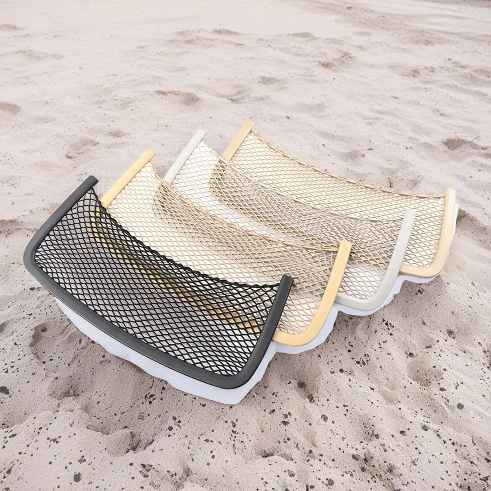 1-Piece Front and Rear for Seat Storage Pocket Net, Black, Suitable for Mercedes-Benz W166 W251 W164 Q