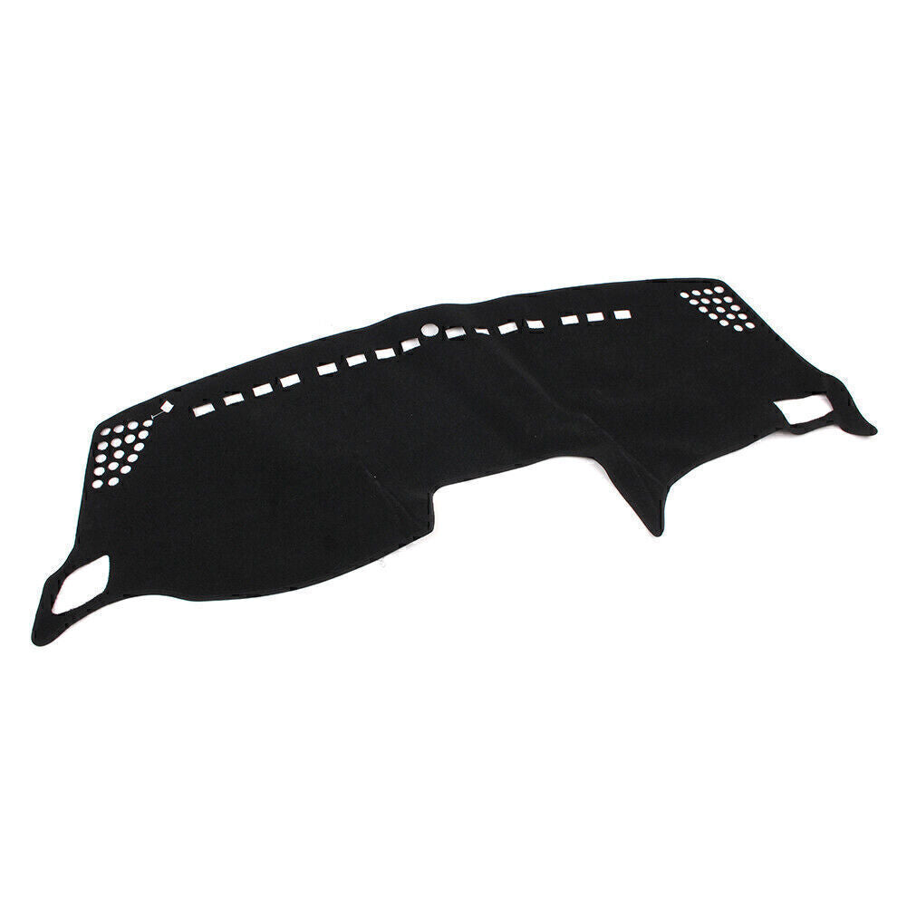 Black Dash Mat Dashboard Cover Dashmat Fit for Jeep Renegade 2016 2017 2018 LHD