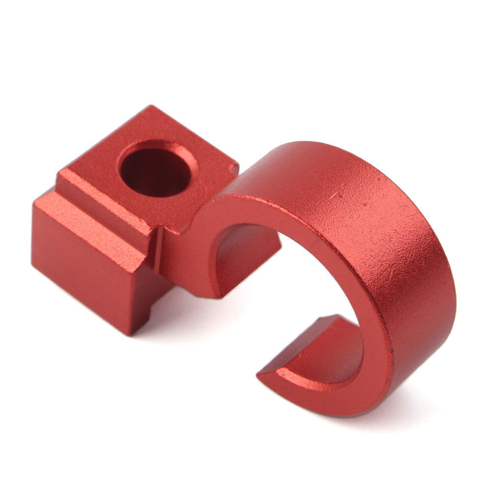 Fit for Suzuki DRZ400SM 2005-2022 RMX450Z 10-11 Red CNC Front Brake Line Hose Clamp Q
