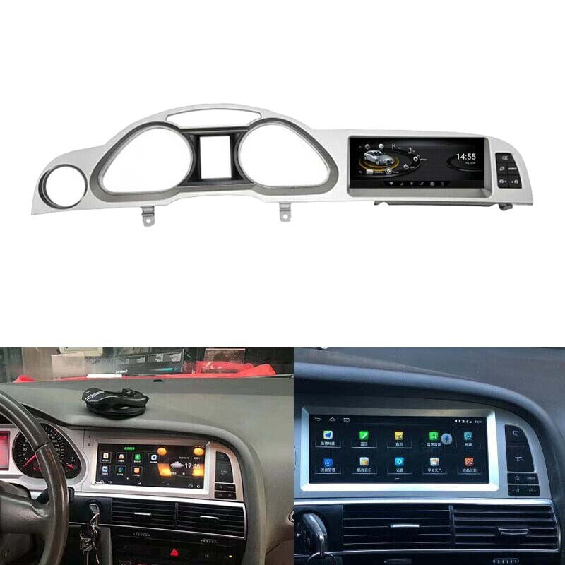 4+32G Car Multimedia Player Stereo GPS Radio Android Monitor MMI for Audi A6 C6
