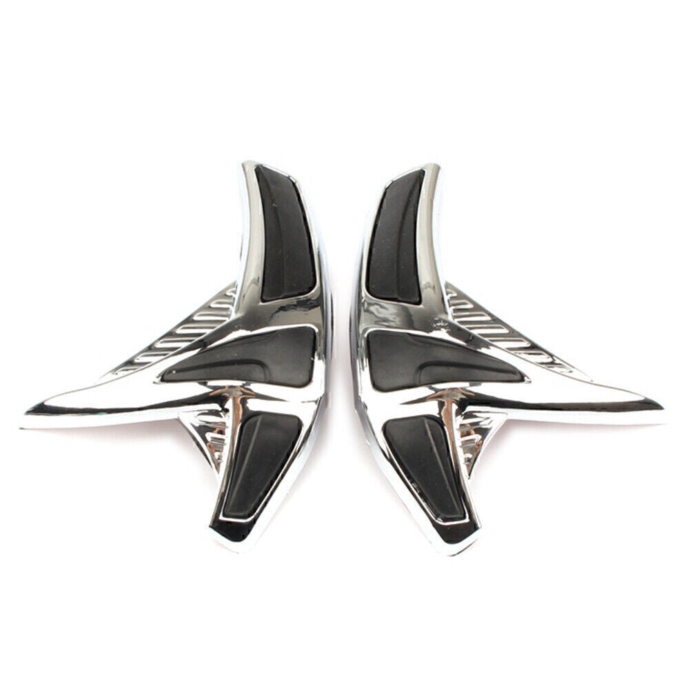 Chrome Saddlebag Scuff Fairing Frame CoversFor for Honda Gold Wing GL1800 2001-2011