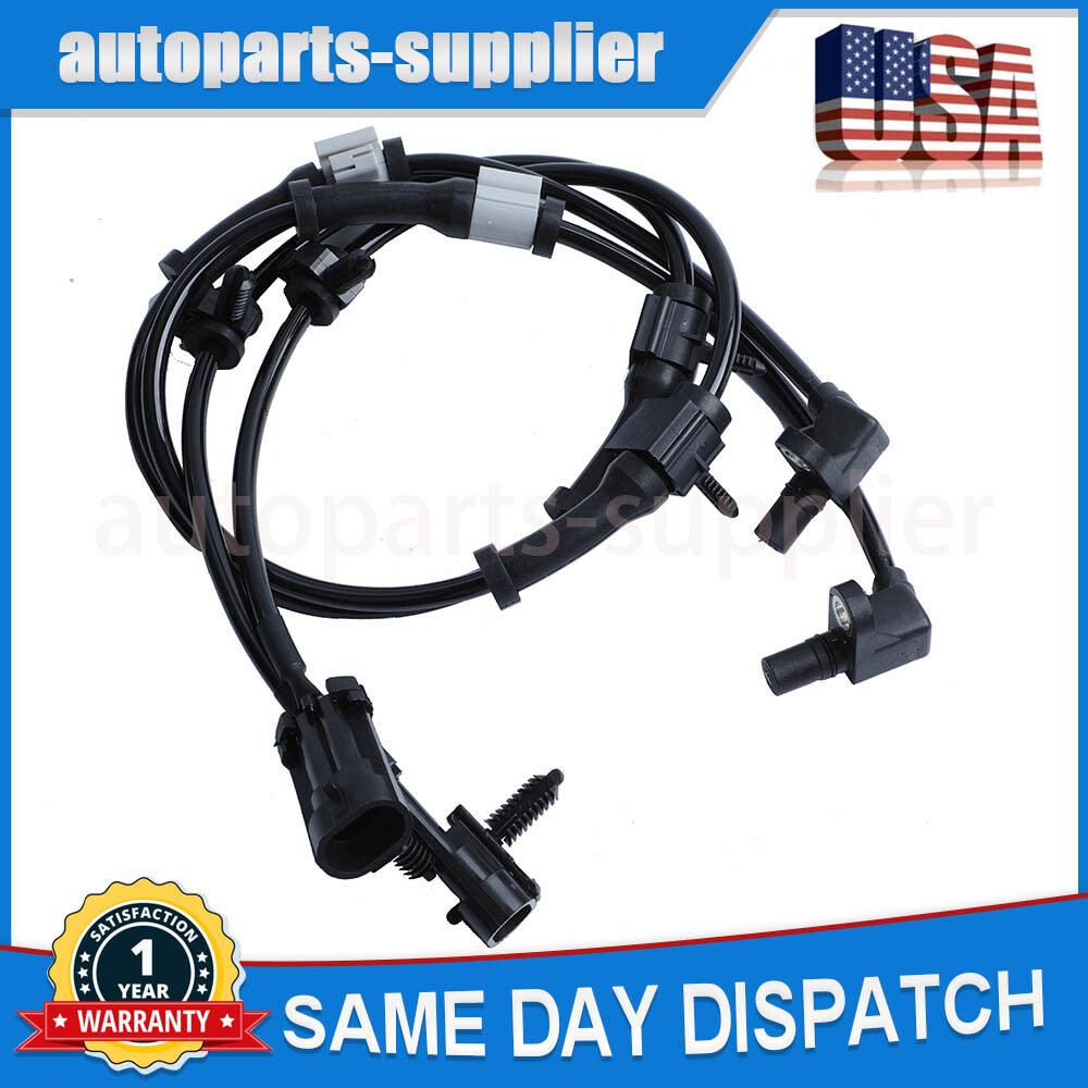 2 front left ABS wheel speed sensors 19181873 for Chevrolet Silverado for GMC