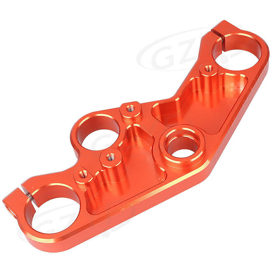 Triple Tree Front End Upper Top Clamp for Yamaha YZF R3 R25 2014 2015 16 Orange Q
