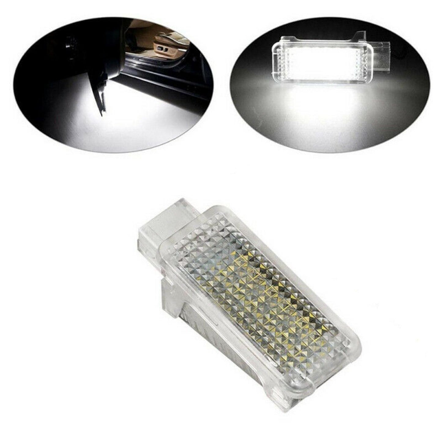 Headlight White 18-LED Door Welcome Foot Light for Audi for Volkswagen for Skoda for Porsche