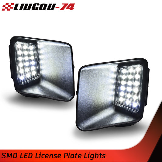 Suitable for 04-12 for Chevrolet Colorado/ for GMC for Canyon LED rear bumper license plate lights. Q