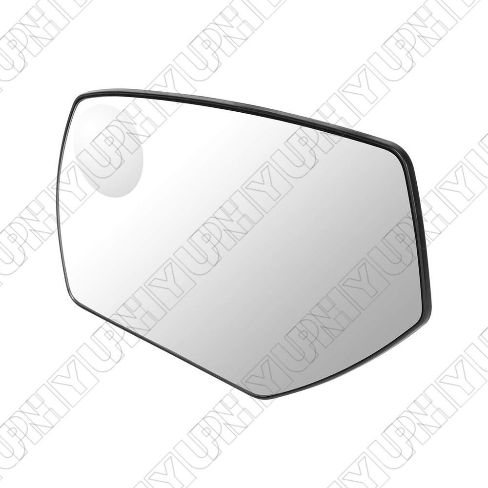 Driver Left LH Mirror Glass Heated w Backing Plate For Chevy Silverado 2014-2019 Q