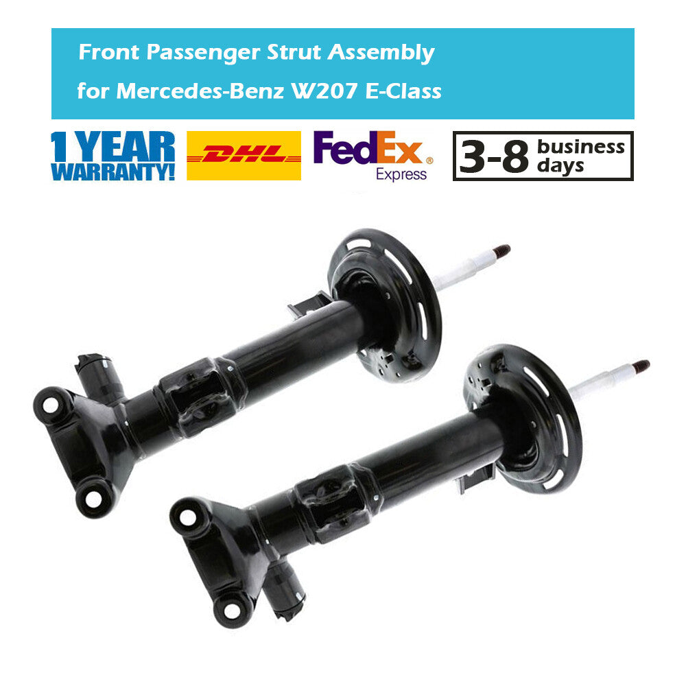 for Benz C-Class C204 C200 E-Class C207 E250 2PCS Front Electric Shock Absorber