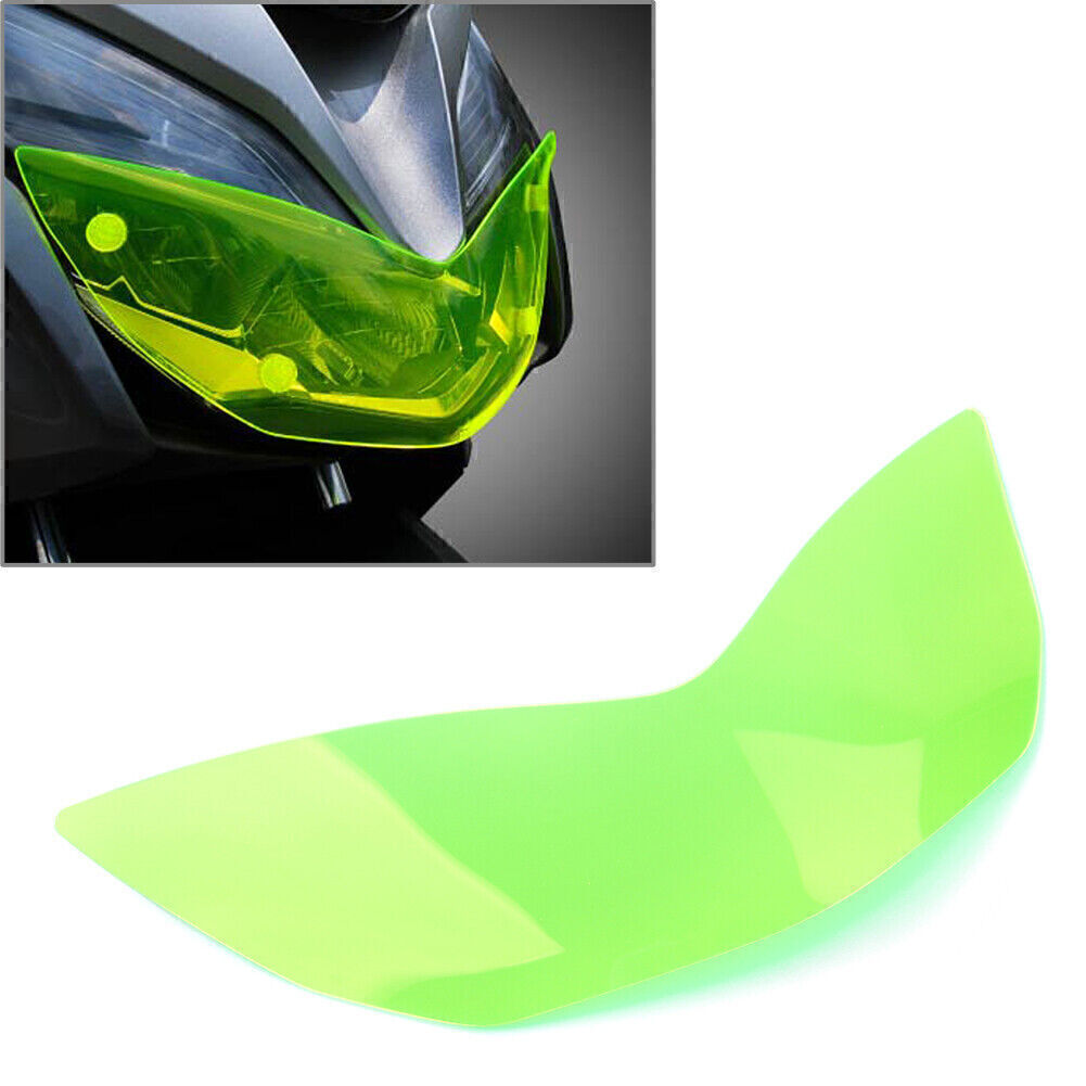 Fit for Honda Forza 300 2018-19 Front Headlight Guard Shield Screen Lens Cover Green Q