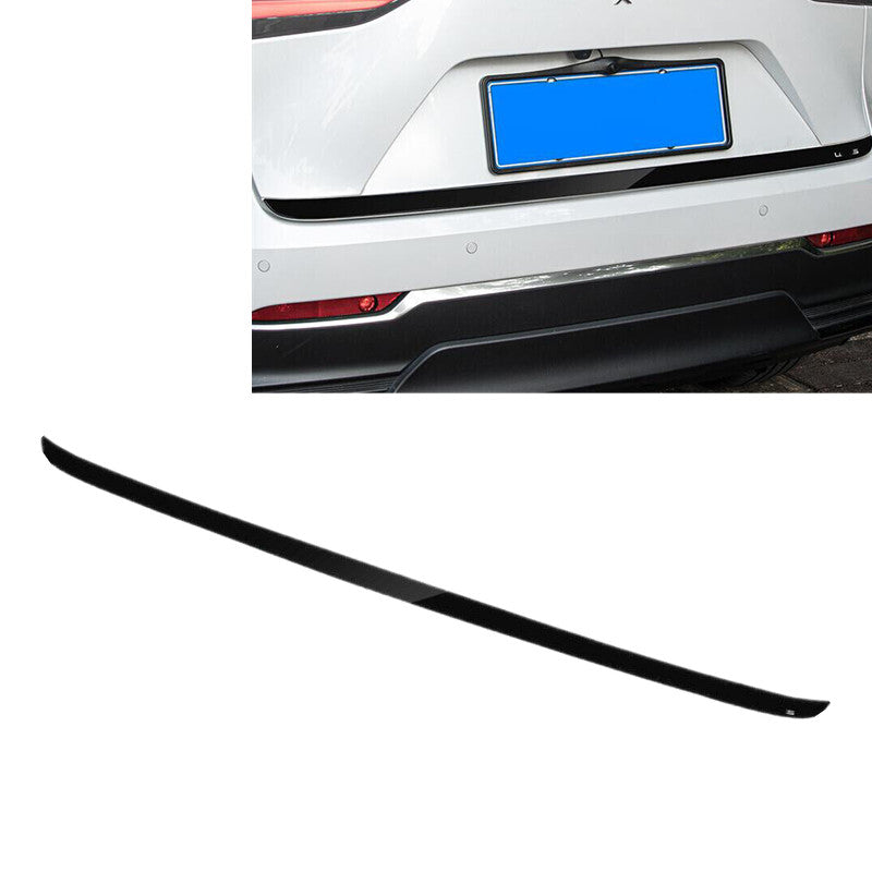Black Steel Rear Door Trunk Lid Tailgate Strip for Lexus NX 250 350/h 2022-2024 n