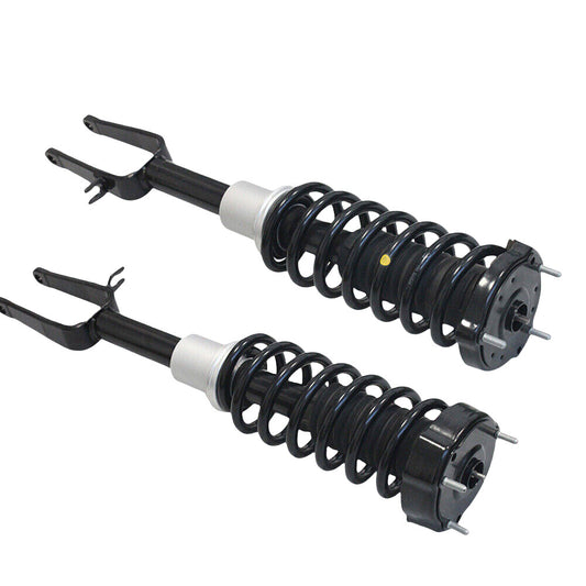 Pair Front Shock Struts Assys PASM for Porsche for Cayenne 958 for VW Touareg 2011-2018