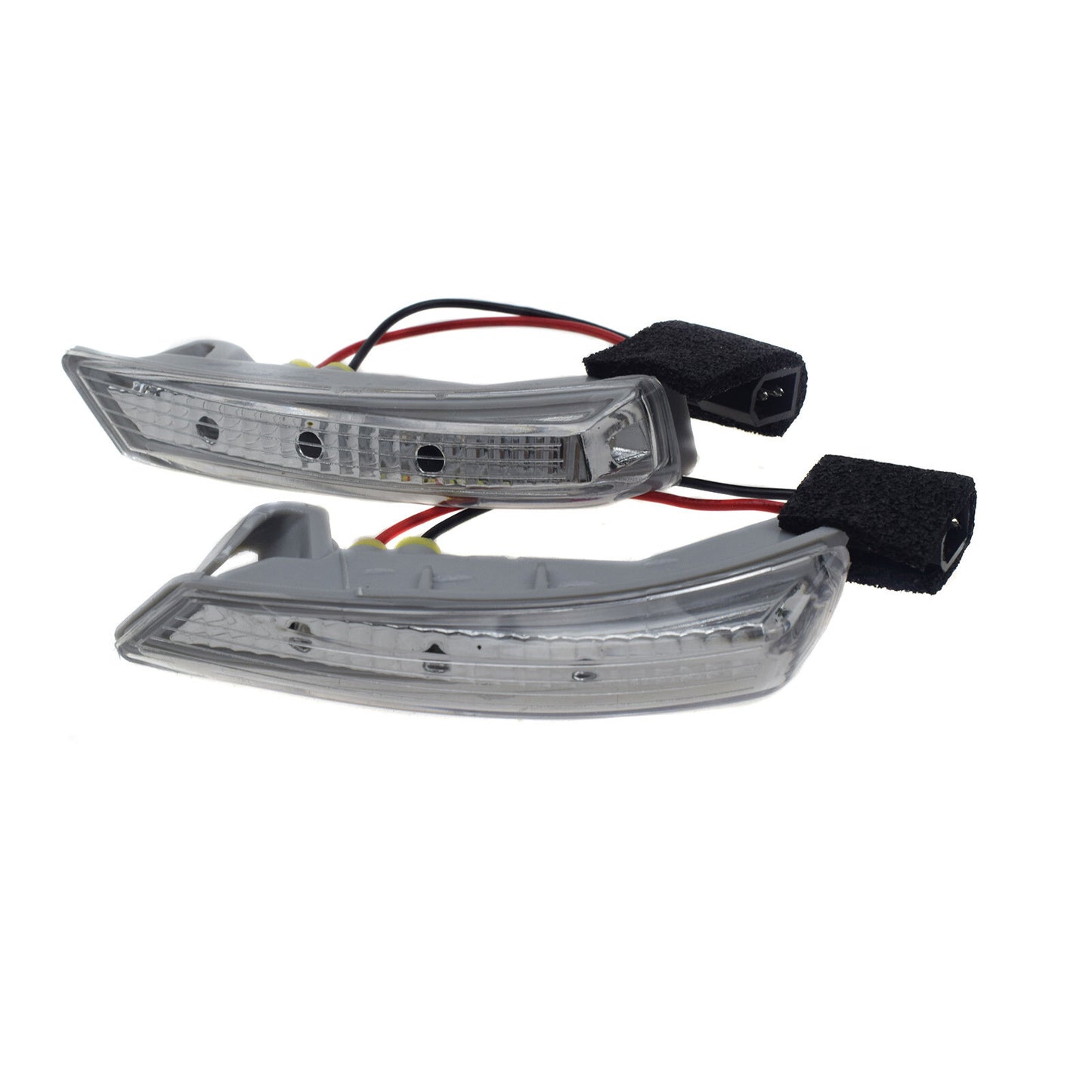 Left and right mirror LED turn signal lights for for CHRysler Town & Country for Dodge - v