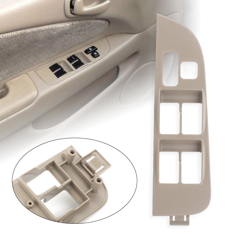 Left Side Master Power Window Switch Bezel Trim fit For 1998-2002 for Toyota for Corolla