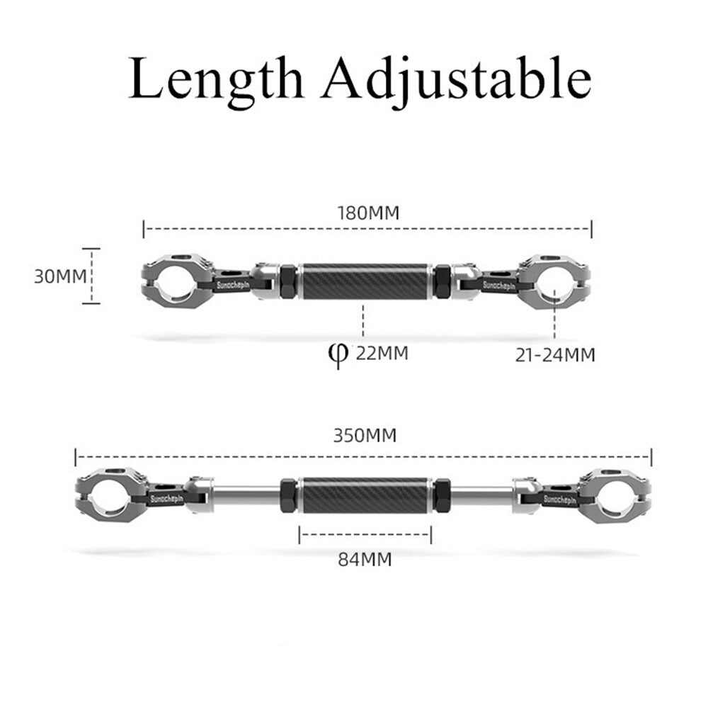 Strength Handlebar Cross Bar Balance Crossbar Beam For 7/8in Motorcycle Handle Q
