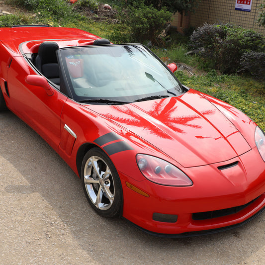 Red interior center console dashboard trim available on for Corvette C7 2014 - 2019 Q