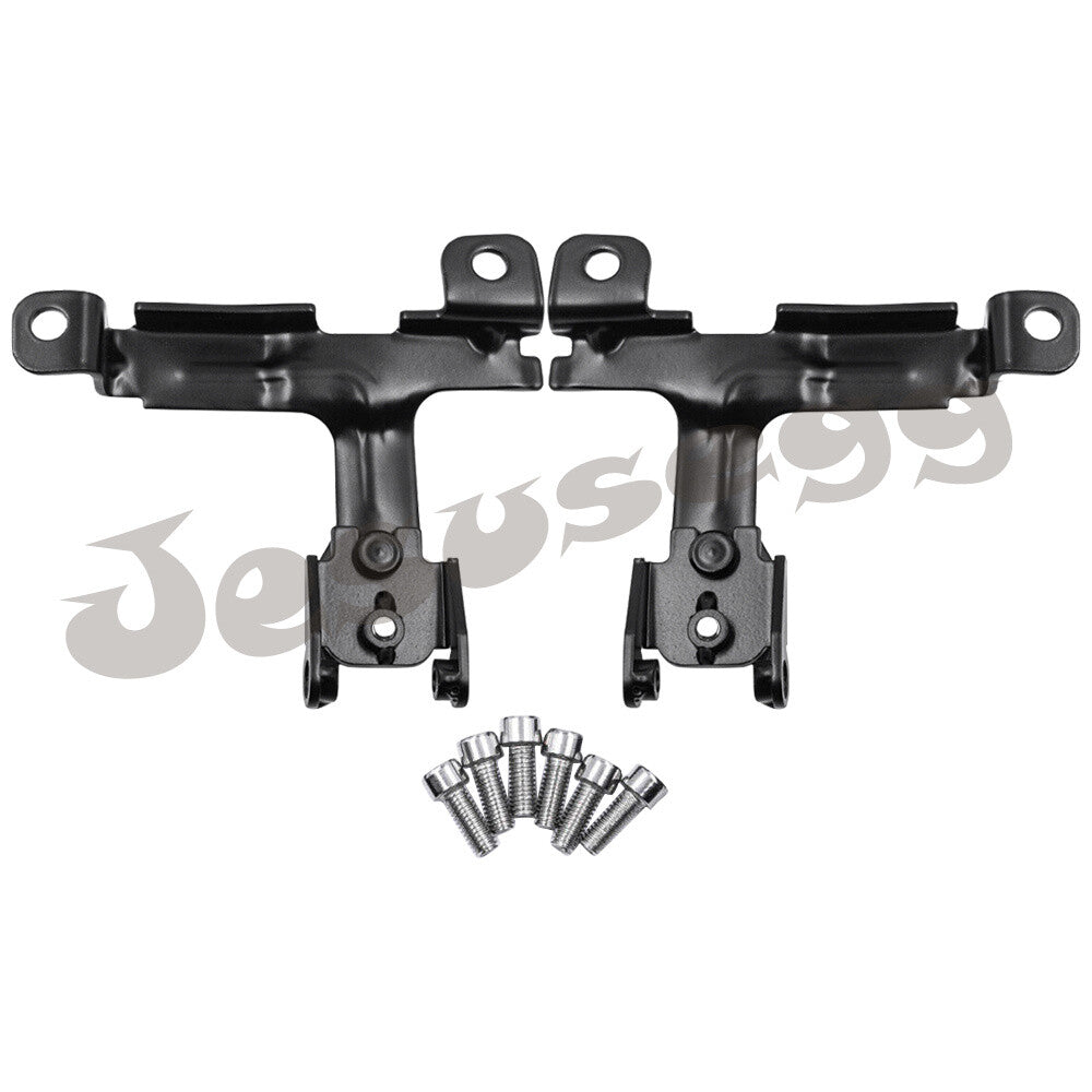 Fit For14-up for Mini Cooper F55 F56 F57 Front Grille Mount Rally Light Bracket Kit