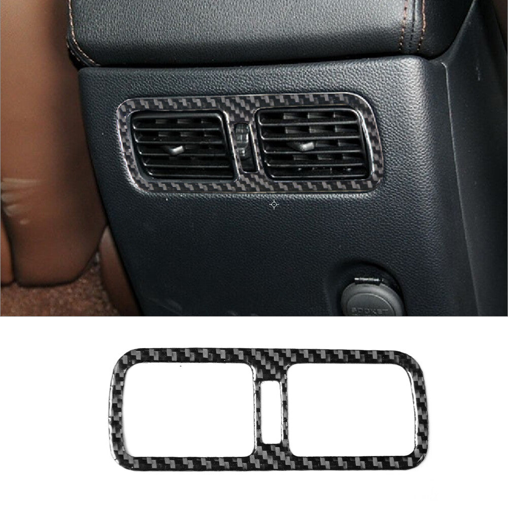 3Pcs Red Carbon Fiber Climate Control Buttons Trim For Land for Range Rover Sport v