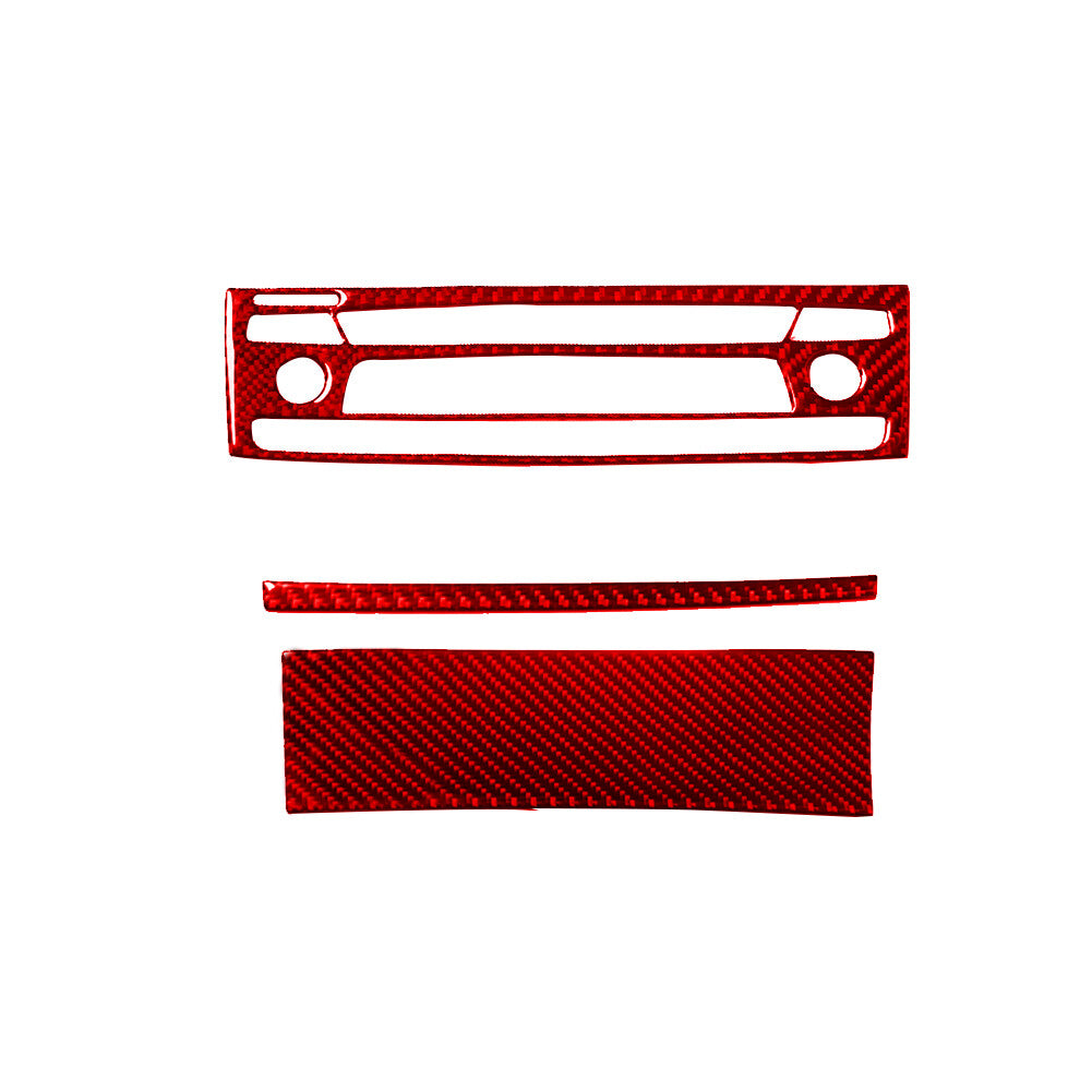 Carbon Fiber for Co -pilot Storage Box Trim Cover for Honda Accord Sedan 2003-2007 v