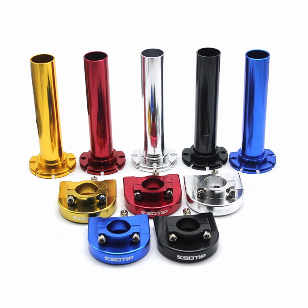 Universal motorcycle 7/8 inch twist throttle handlebar for bicycles Q