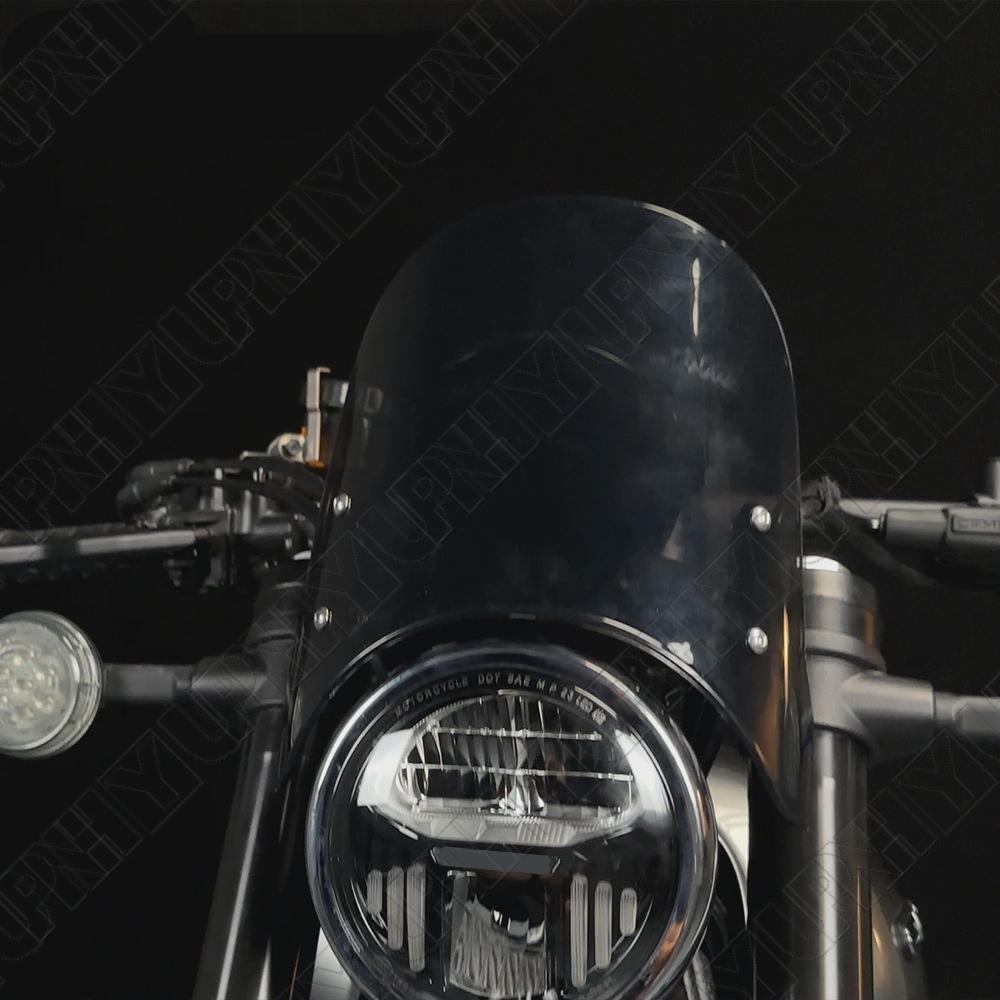 1× Front Windscreen Windshield Wind Deflector Fits for CFMOTO 450CL-C 2023 2024 Q