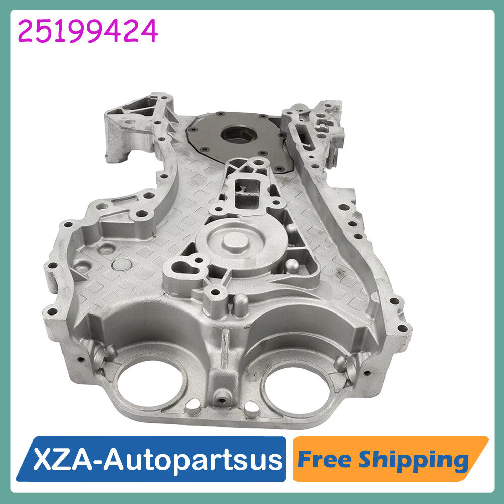 Engine Timing Chain Oil Pump Cover for Chevrolet for Cruze Sonic Trax 1.4L 25199424 Q