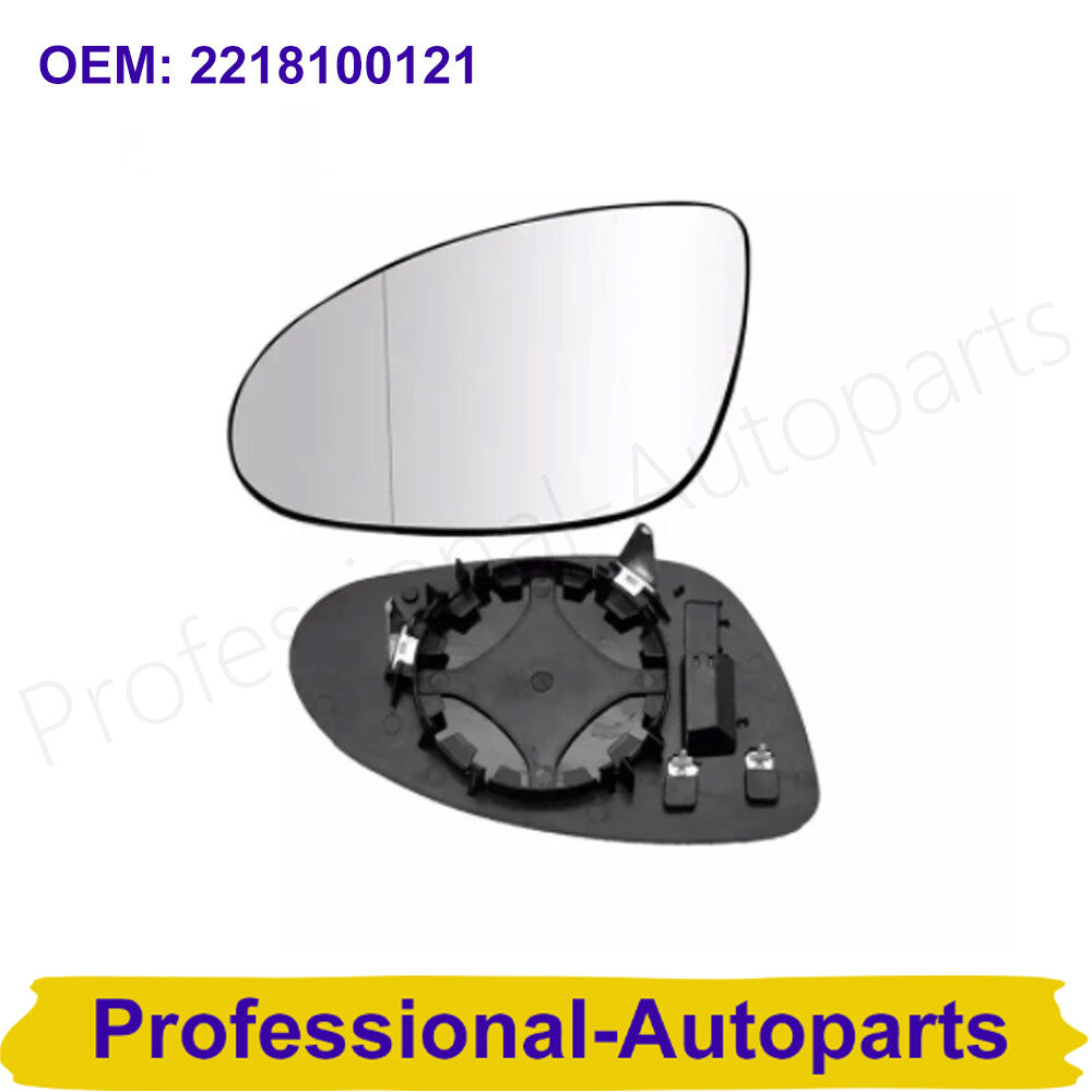Left Side Heated Wing Rearmirror Glass for Mercedes S Class W221 S550 CLS550