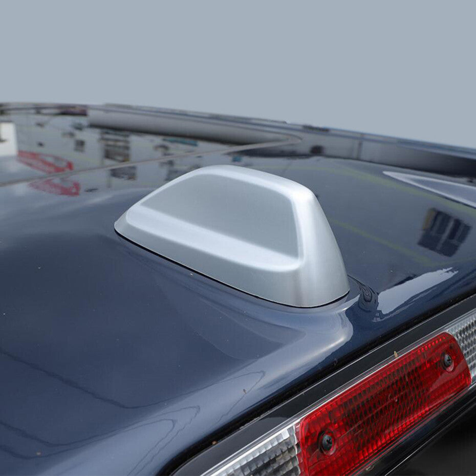 For 2019-2024 for Dodge for RAM 1500 Matte Silver Look Fin Antenna Base Cover Trim v