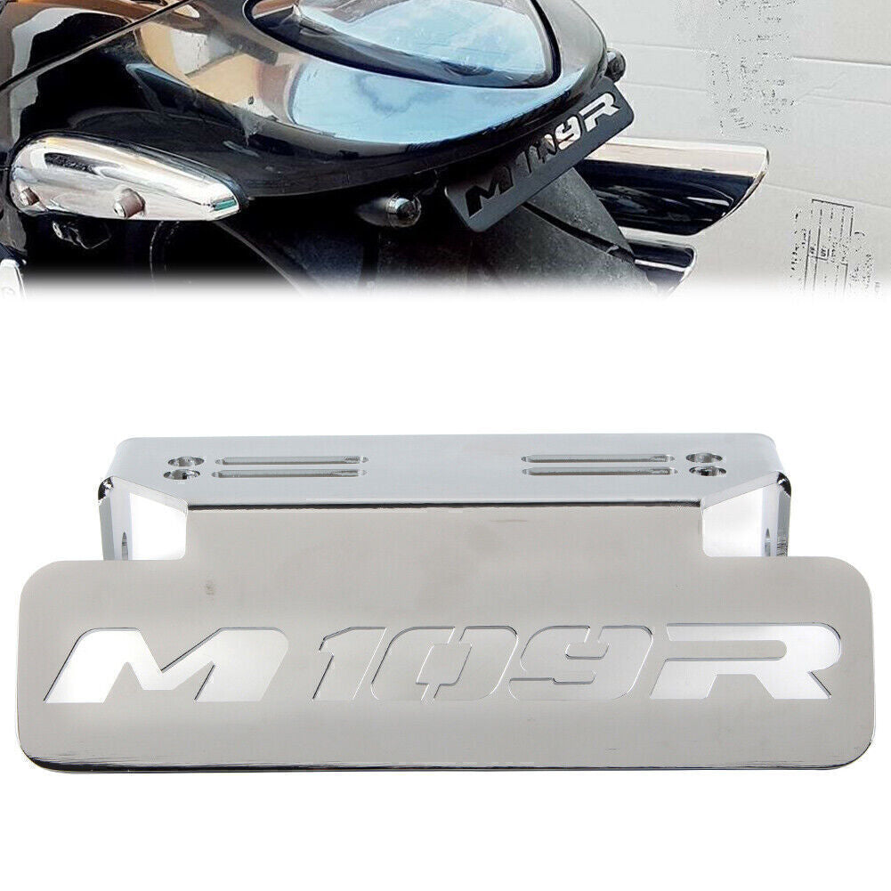 Chrome License Plate Frame Holder for Suzuki BOULEVARD M109R/INTRUDER M1800R