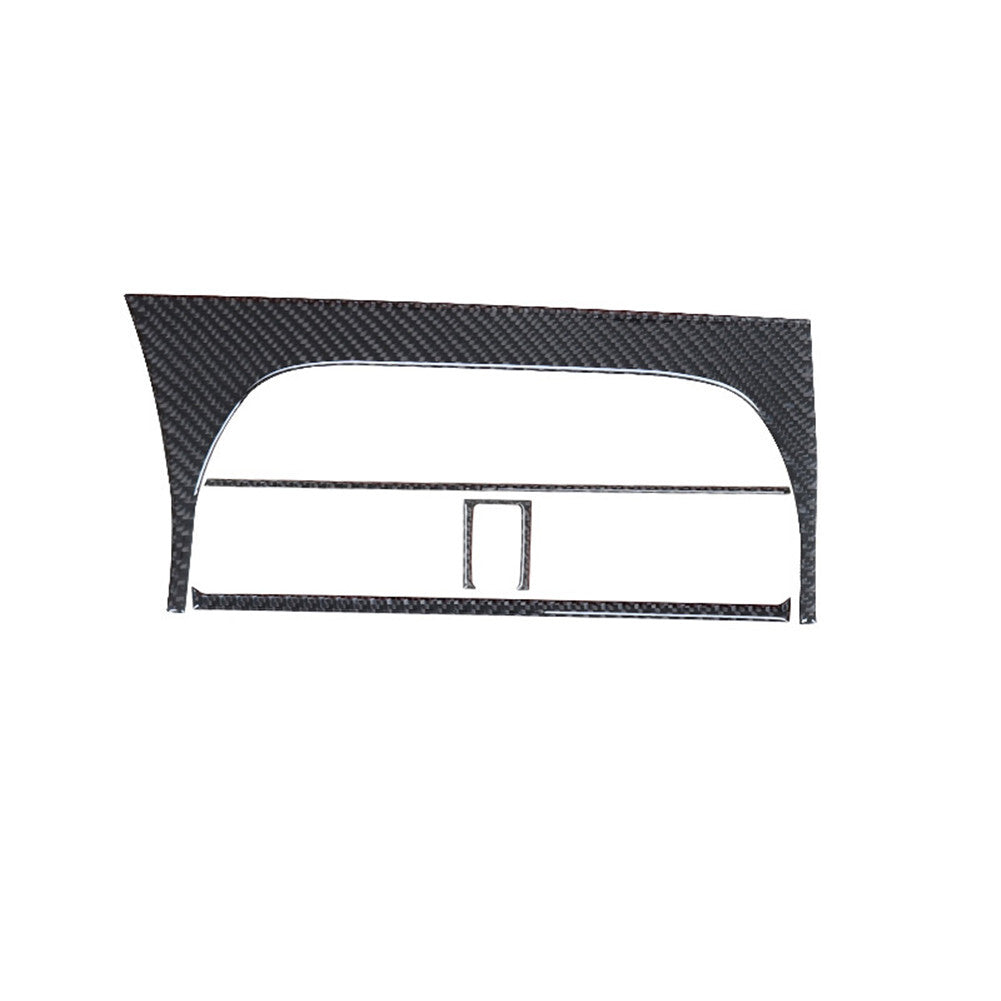 For Highlander 2008-2013 Central Navigation Display Frame Trim Cover Red v