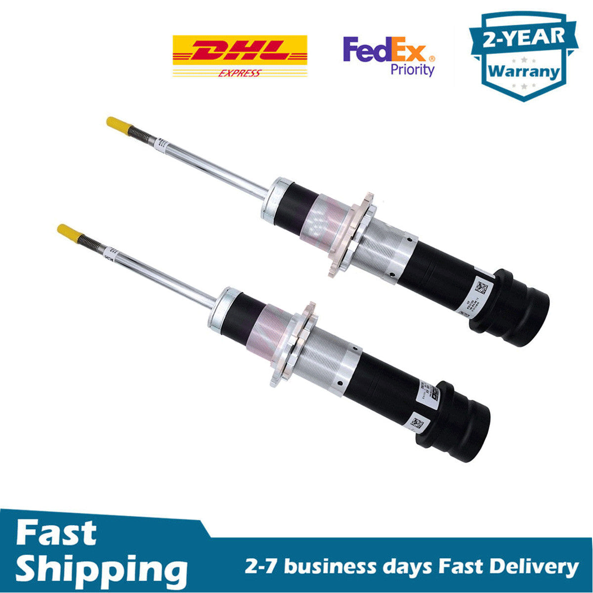 2xFront Shock Absorber Struts Magnetic Fit for Ferrari FF Hatchback 2011-2016 265748