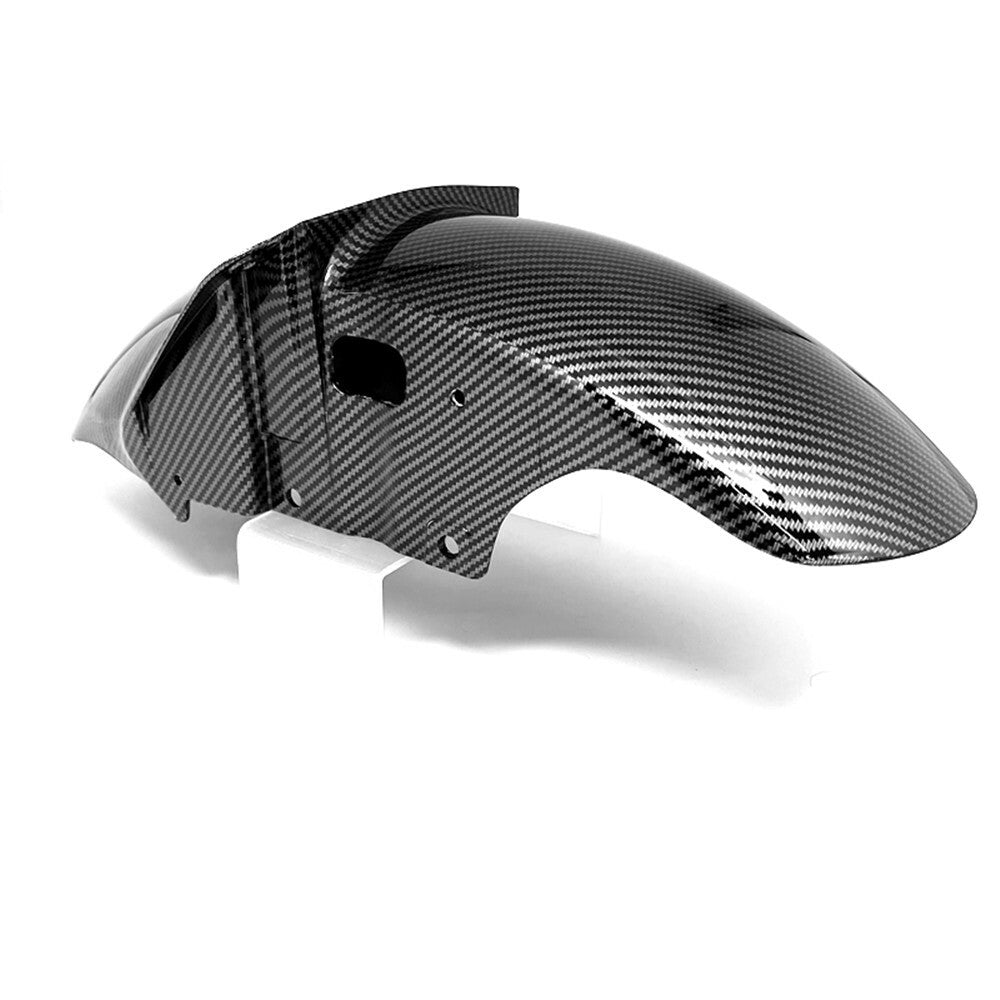 Suitable for 2000-2002 for Kawasaki ZX-6R front tire fender guards - Rectifying carbon fiber