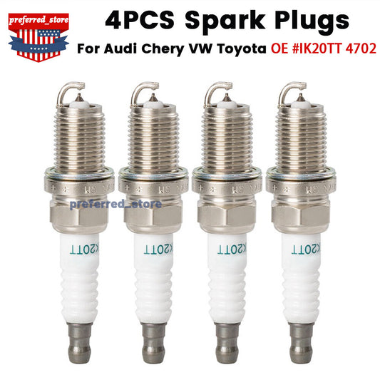 packs of spark plugs suitable for Audi , , for Honda , ACCORD 2003-2007 L4-2.4L IK20TT 4702- v