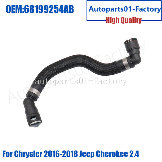 68199254AB Heater Supply Jumper Hose for Chrysler 2016-2018 for Jeep Cherokee 2.4