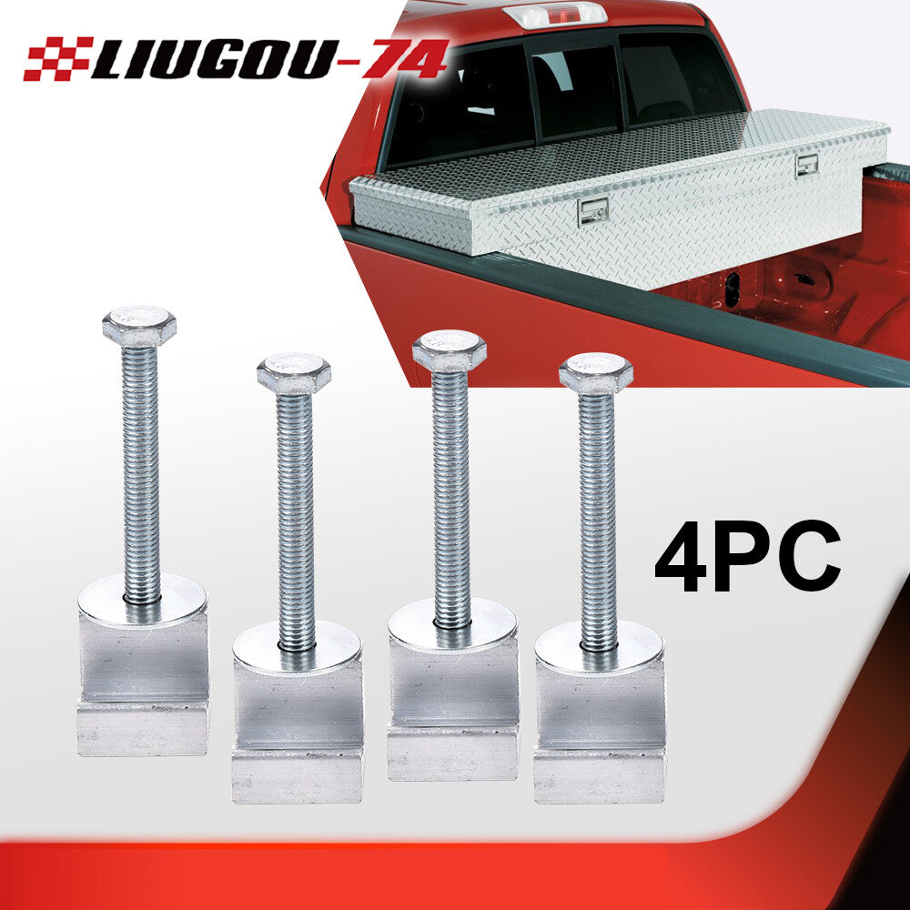 4-piece toolbox mounting J-hook toolbox pickup track mounting clamp truck new product Q