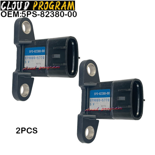 2PCS Pressure Sensor For 2005-2018 for Yamaha Air Apex Mountain Majesty Roadliner v