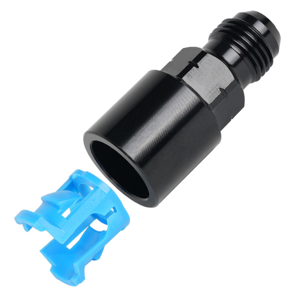 LS LS1 LS3 6AN to 3/8â€?Hose Quick Connect Fuel Rail Line Adapter Fittings Q