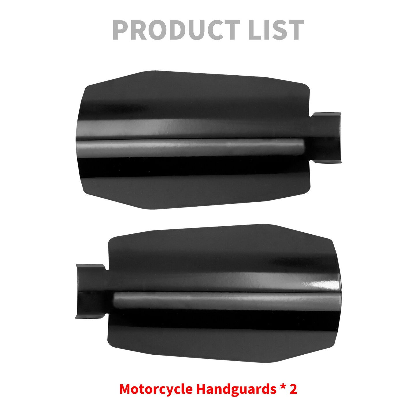 Handle Bar Hand Guards Protector Wind Deflector Shield Cover Fit for Harley Q